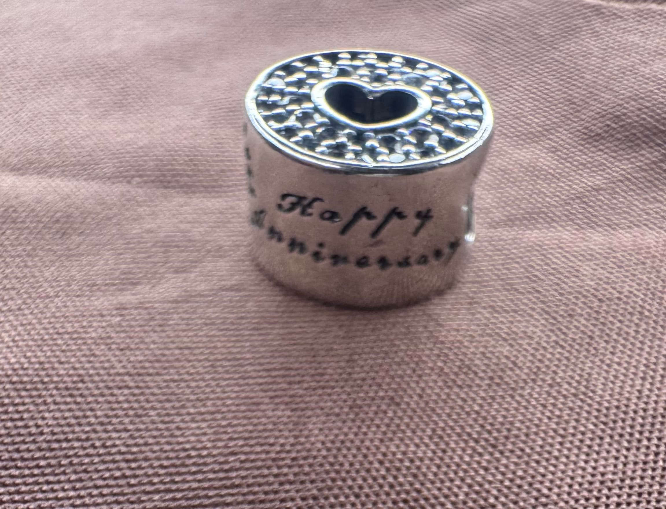Happy anniversary charm